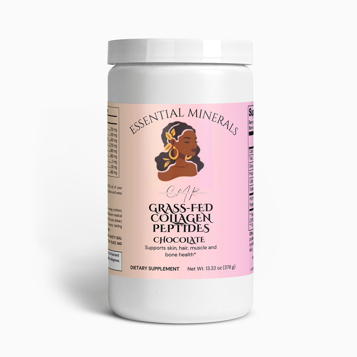 Grass-Fed Collagen Peptides Powder (Chocolate)